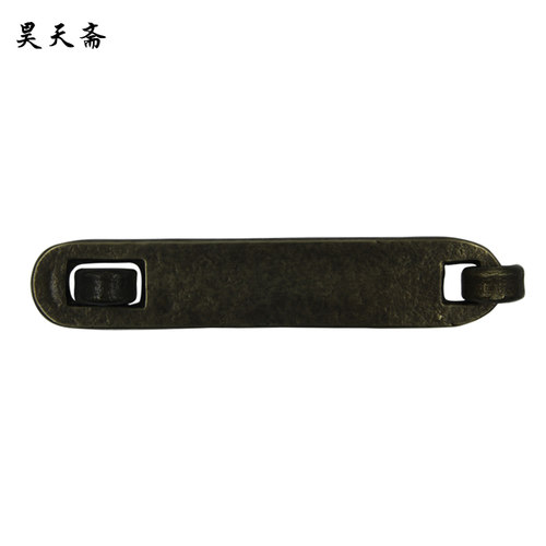 昊天斋仿古中式纯铜搭扣