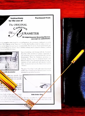 测水晶宝石磁场美国能量AURAMETER寻龙尺 人体气场探测仪dowsing