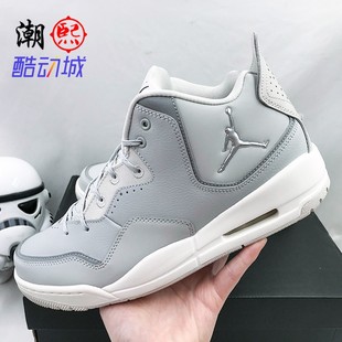 JORDAN AIR AR1000 23小藤原浩灰色男子复古篮球鞋 003 COURTSIDE