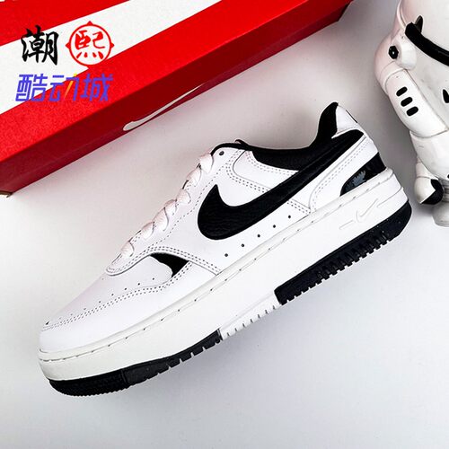 Nike耐磨防滑女系带百搭休闲鞋