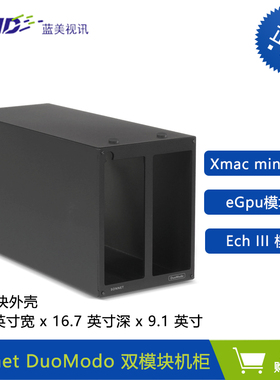 Sonnet 双槽位显卡扩展箱 外置显卡扩展坞 DuoModo 模块机箱