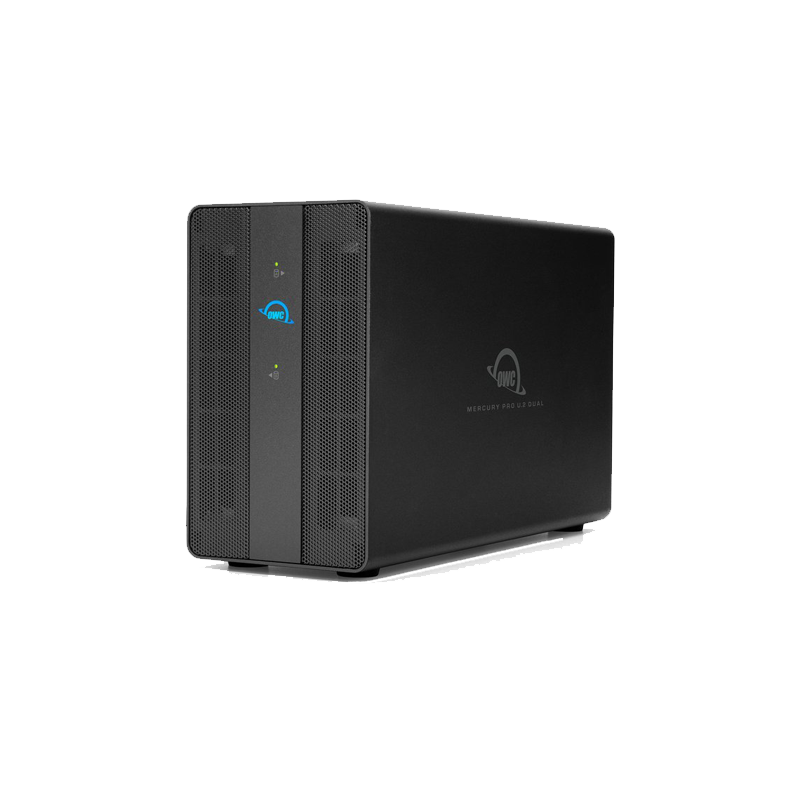 OWC Mercury Pro U.2  3.5 英寸双 NVMe U.2 机箱 U.2硬盘雷电3存储