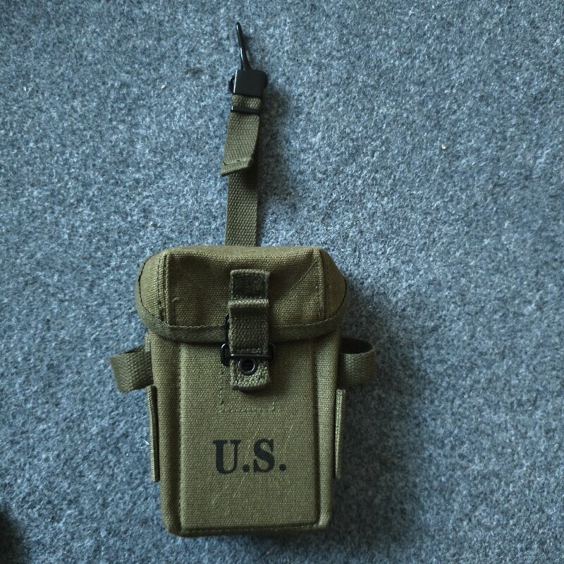越战M14帆布弹匣包二战ALICE美式M1956战术腰包工具包通用弹夹包