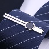 金色银色领带夹 领夹男士 正装 简约配饰商务领夹男女别针