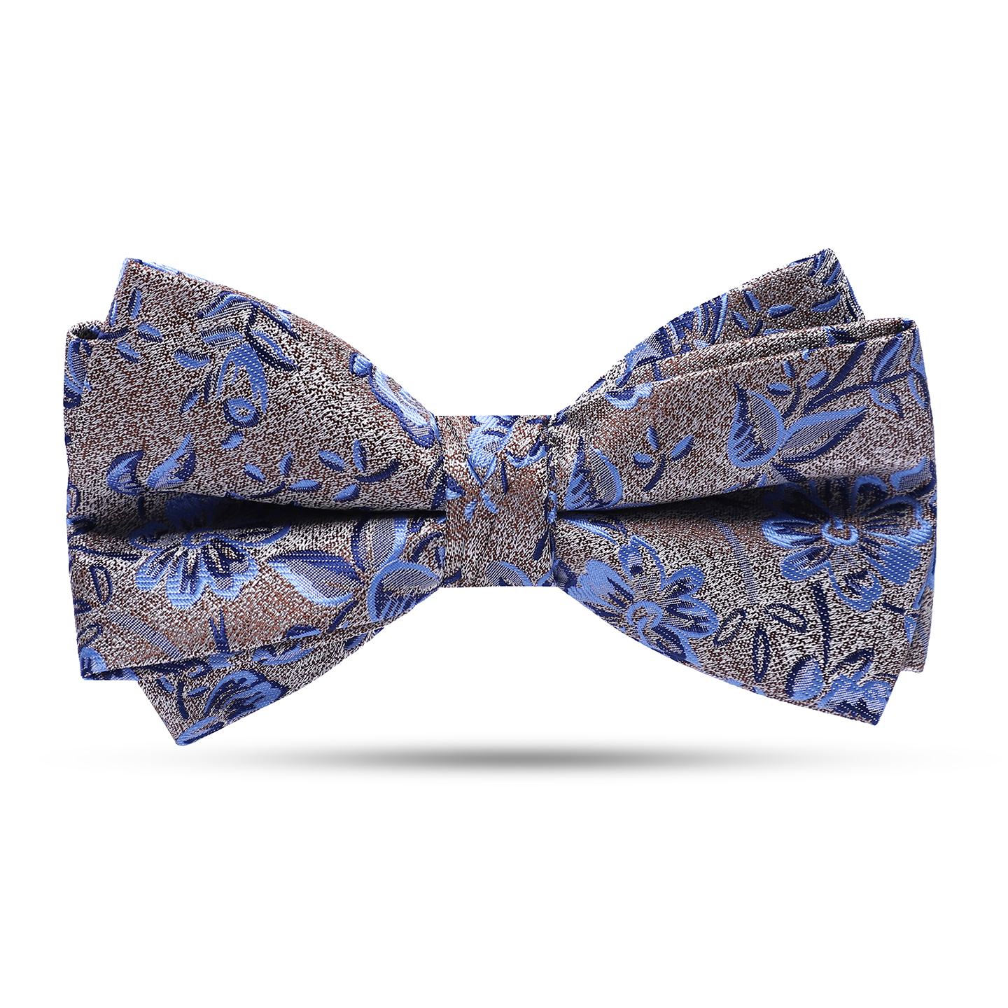 男士新郎复古法式双层花卉领结