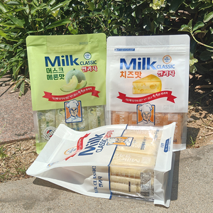 Milk米饼倍利客经典牛奶味米饼哈密瓜芝士儿童饼干出口韩国零食