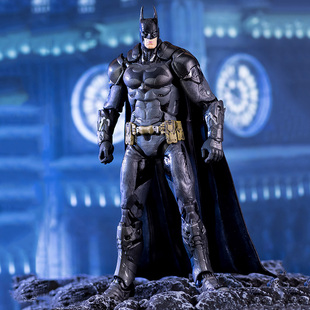 蝙蝠侠超人阿甘黑暗骑士小丑摆件创奇可动人偶手办公仔玩具模型