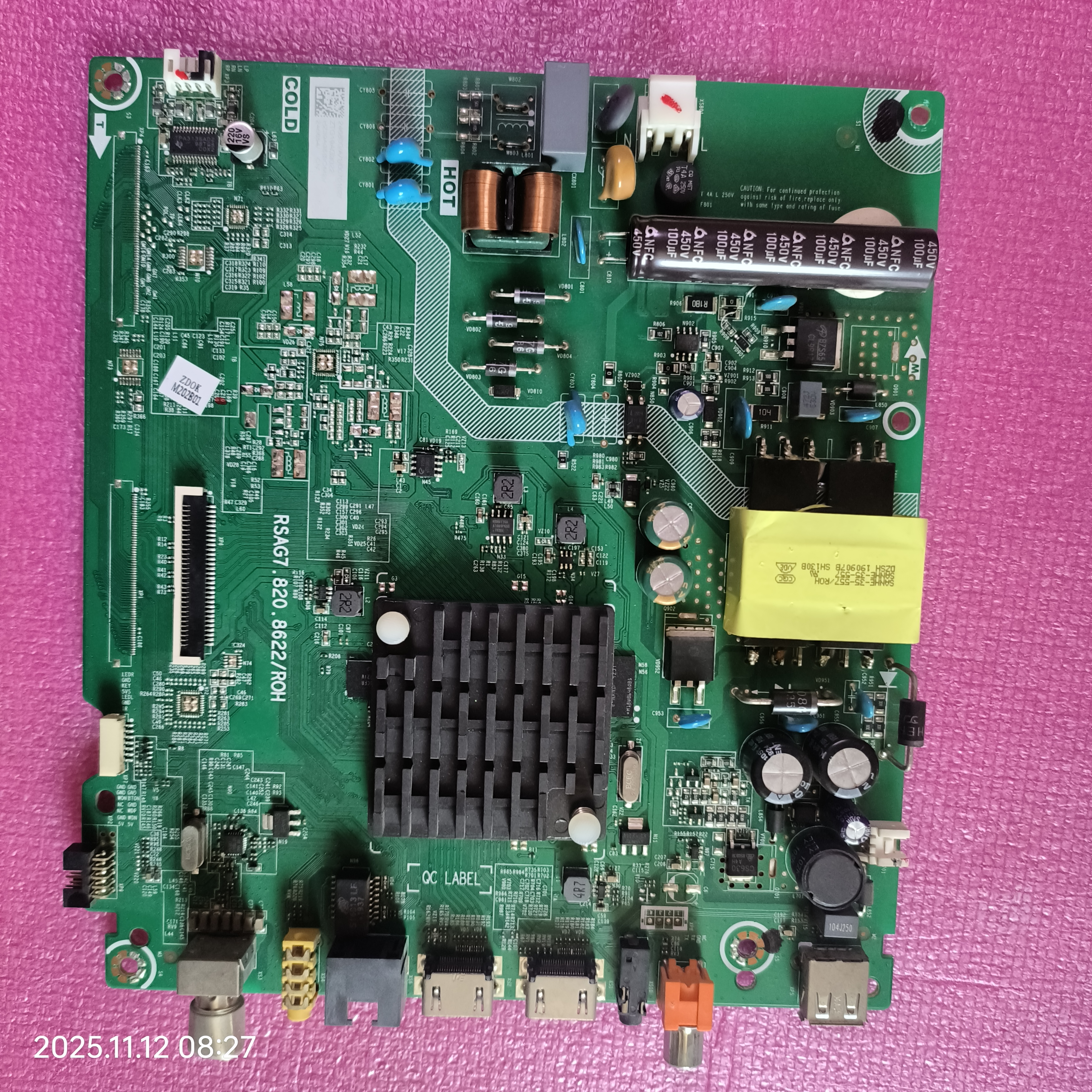 海信HZ39A35 主板RSAG7.820.8622屏HD390V1H51-TXk1