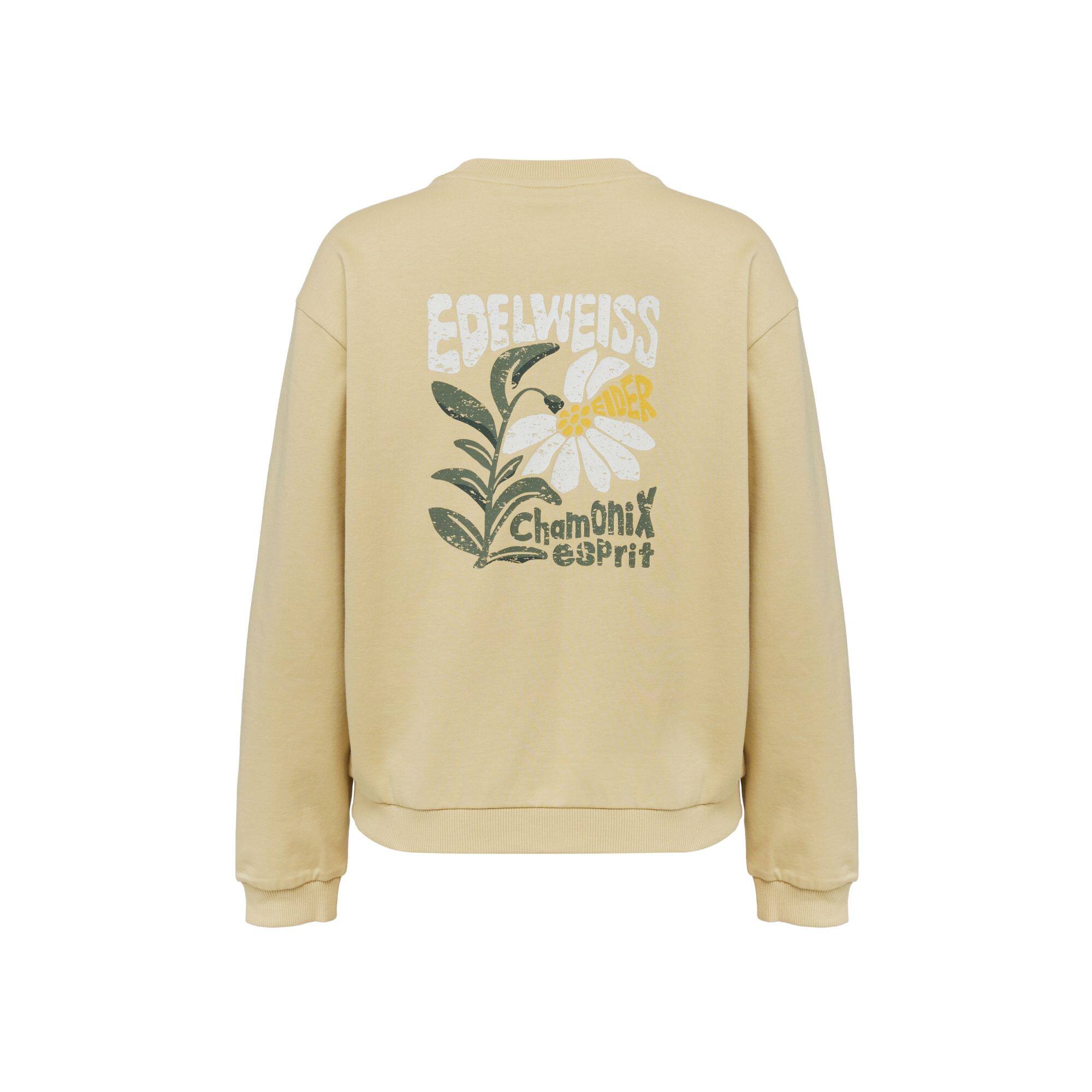 韩国代购2026春夏EIDER女款圆领卫衣棉质长袖休闲宽松户外服装DWP