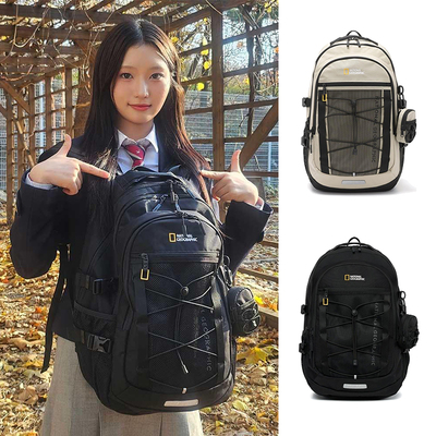 NATIONAL韩国代购26男女户外旅行学生书包通勤电脑包休闲双肩背包