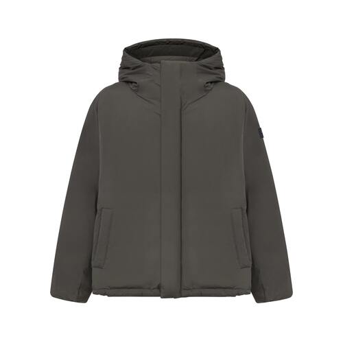 EIDER冬男石墨烯羊绒连帽羽绒服