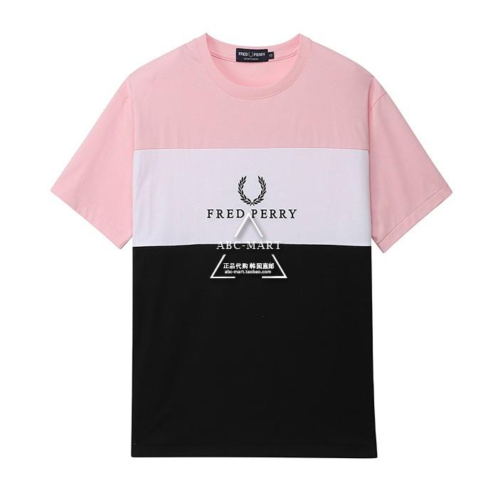 FRED PERRY/·ðÀ³µÂº«¹ú´ú¹º18ÏÄŮƴɫ´¿ÃÞ¶ÌÐäTÐôAFPF1833109