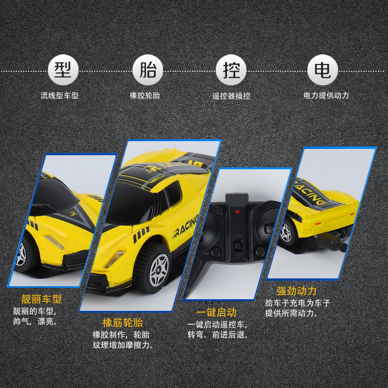 XIANNIU 2.4G 초소형 미니 충전 고속 벽 등반 원격 제어 자동차 멋진 미니 스포츠카 경주 DOUYIN 장난감