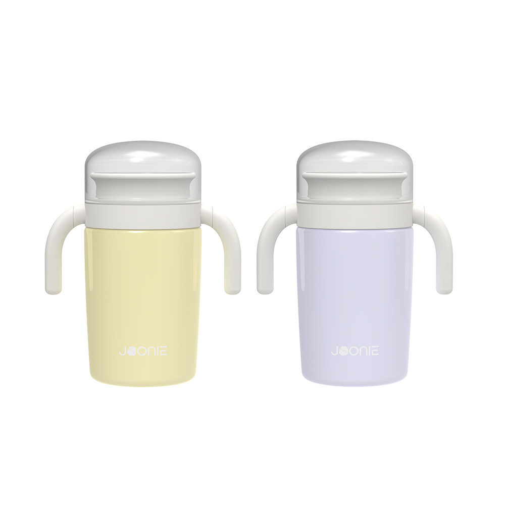 JOONIE保温杯316不锈钢吸管水杯360度防溅自吸杯 330ml