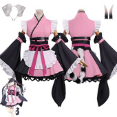 新丝璐超时空辉夜姬cos服驹泽乃依cosplay二次元 动漫角色C服女装