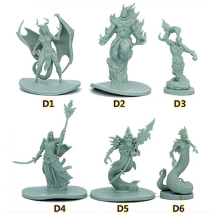 蜡笔桌游模型 民俗 民间传说 KS扩展 英雄 鱼精 神话人物