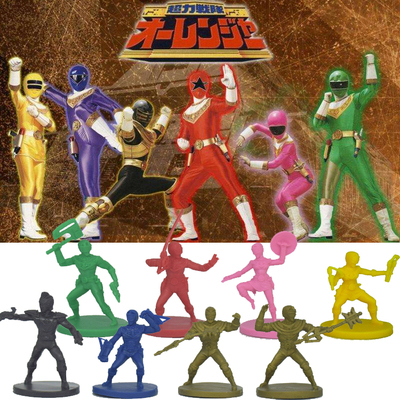 桌游模型Power Rangers恐龙超凡超力战队 超能战士 鸟人金刚战士