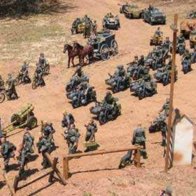 二战172兵人模型德军苏军美军