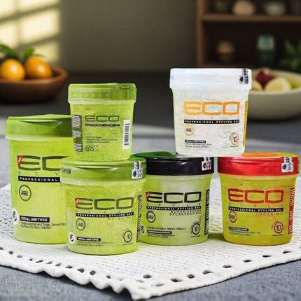 eco啫喱Eco hair gel styler持久定型发胶绿藻啫喱膏油头背头造型