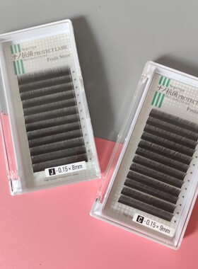 日本foula抗菌假睫毛嫁接美睫竹炭配方圆毛单根黑色自然浓密哑光