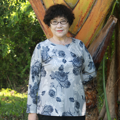 胖妈妈装宽松洋气长袖打底衫圆领