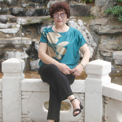 莫代尔清仓200斤香云纱时尚套装