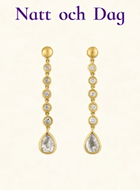 【黑夜系列】Natt Och Dag高级轻奢气质耳环女小众设计感