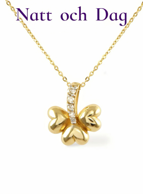 【Petit Trianon系列】Natt Och Dag三叶草轻奢项链女小众设计