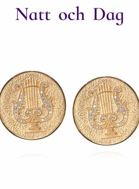 【夜之缪斯系列】Natt och Dag轻奢耳钉女设计感高级感耳环