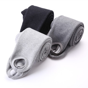 袜子踩脚保暖靴子裤 脚登纯棉一体打底裤 女士加绒加厚健美裤 秋冬款