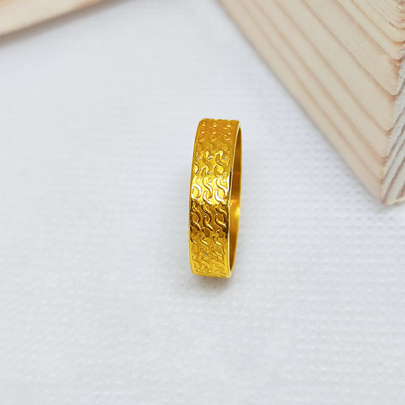 和源戒指足金999个性创意实心