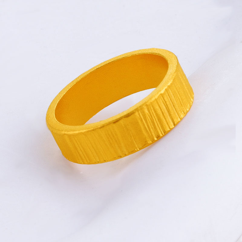 和源足金999古法实心简约时尚