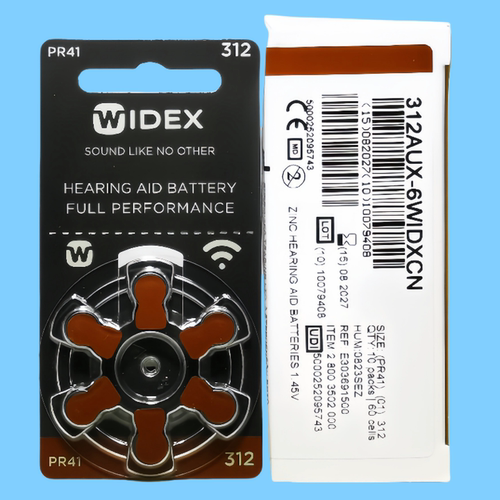 WIDEX唯听电池312原装
