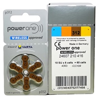 powerone電池p312助聽器專用