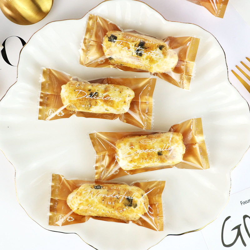 网红奶酥包装袋机封杏仁烘焙曲奇饼干袋子烘焙雪花酥牛轧糖袋自封,厨房/烹饪用具,点心包装盒/包装袋,淘宝优惠券,粉丝福利购,淘宝优惠卷