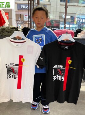 圆领短袖运动休闲彪马纯棉短袖
