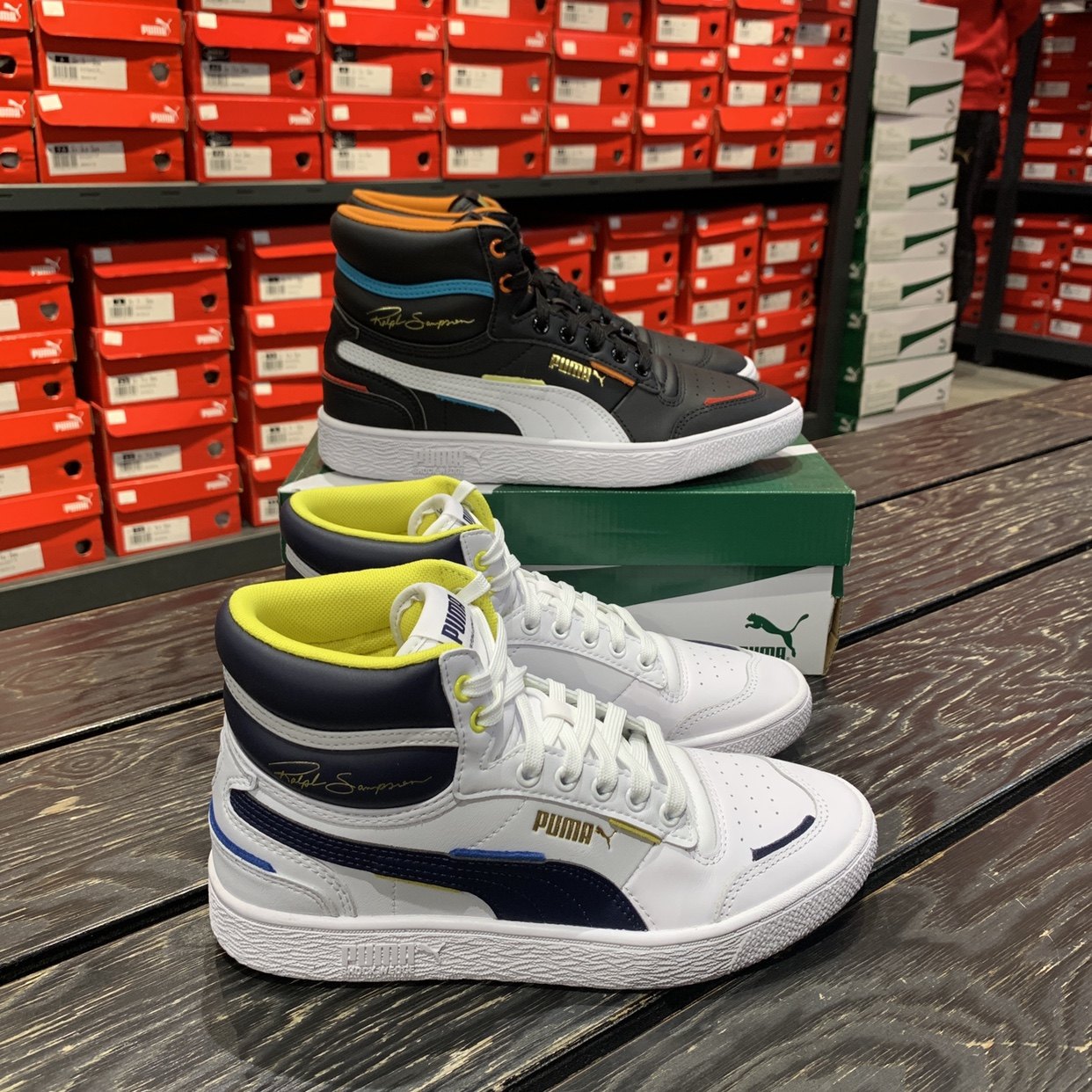 Puma彪马 Ralph Sampson Mid 男女同款中帮耐磨板鞋休闲鞋 374925,运动鞋new,运动休闲鞋,淘宝优惠券,粉丝福利购,淘宝优惠卷