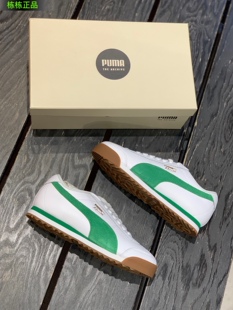 OG男女同款 PUMA彪马黑标联名 Roma 370601 复古低帮运动休闲鞋