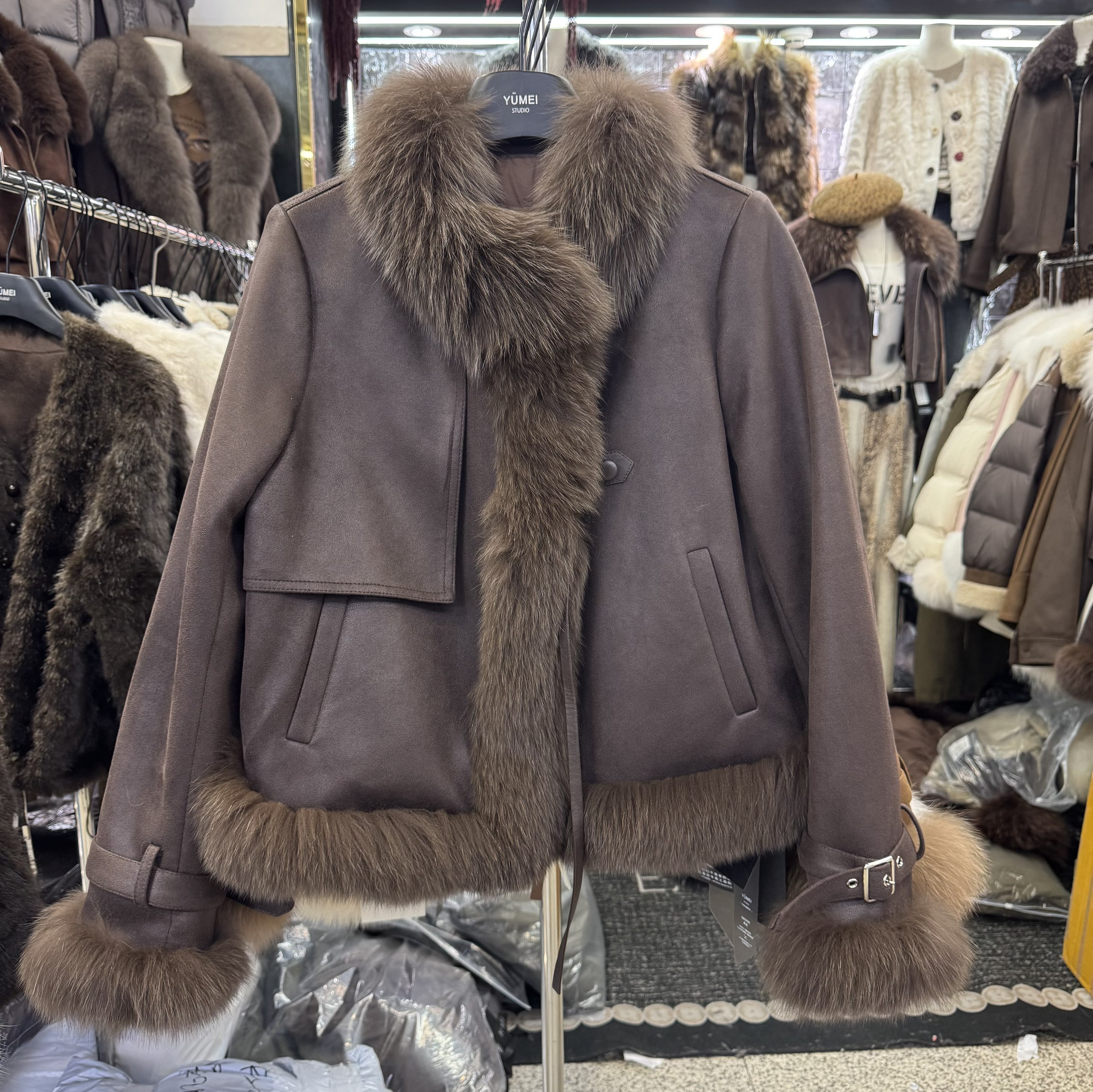 派克服羽绒外套女2025冬新款爆款