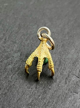 铁头的店情侣鹰爪吊坠关西机车