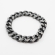 铁头 纯银机车手串手镯 纯手工银手链 店 werkstatt暗黑工业风格