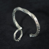 店 时间 925银 铁头 Mad Graffiti 永痕扭转时间手镯 戒指