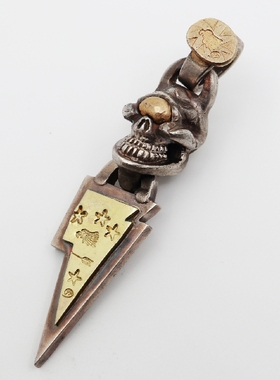 铁头的店吊坠高山闪电金眼骷髅