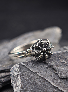 铁头的店男女通用925银欧美戒指