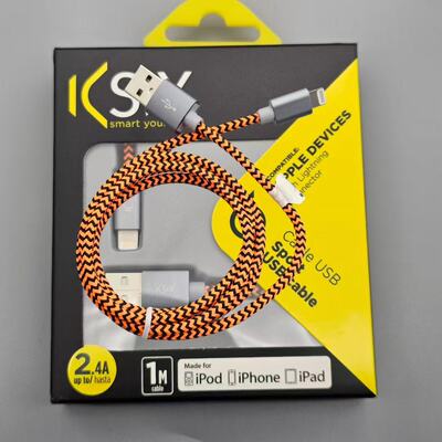 Kai’s盒装1米C48 MFI认证线适用于苹果6S78/X/11/12/13/14手机