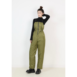 滑雪长裤 高腰背带羽绒裤 女外穿90%白鹅绒2025冬显瘦保暖加厚时尚