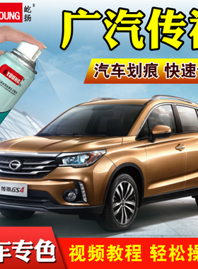广汽传祺GS4/GA6象牙白色专用修补漆笔闪耀金摩卡棕汽车手自喷漆
