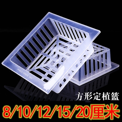专用花瓶固根器长方形定植篮