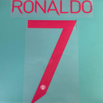 21-22 年度 曼聯 客場 原裝 歐冠印號 #7 RONALDO #10 RASHFORD
