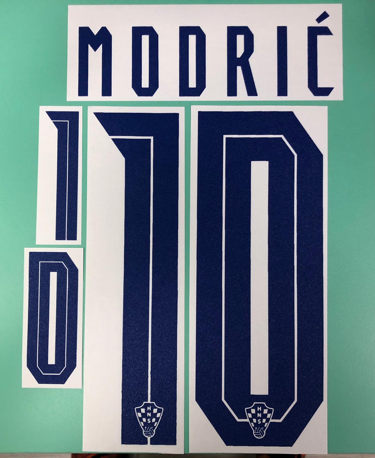 2020-21 年度 歐國杯 歐錦賽 克羅地亞 主場 原裝印號 MODRIC